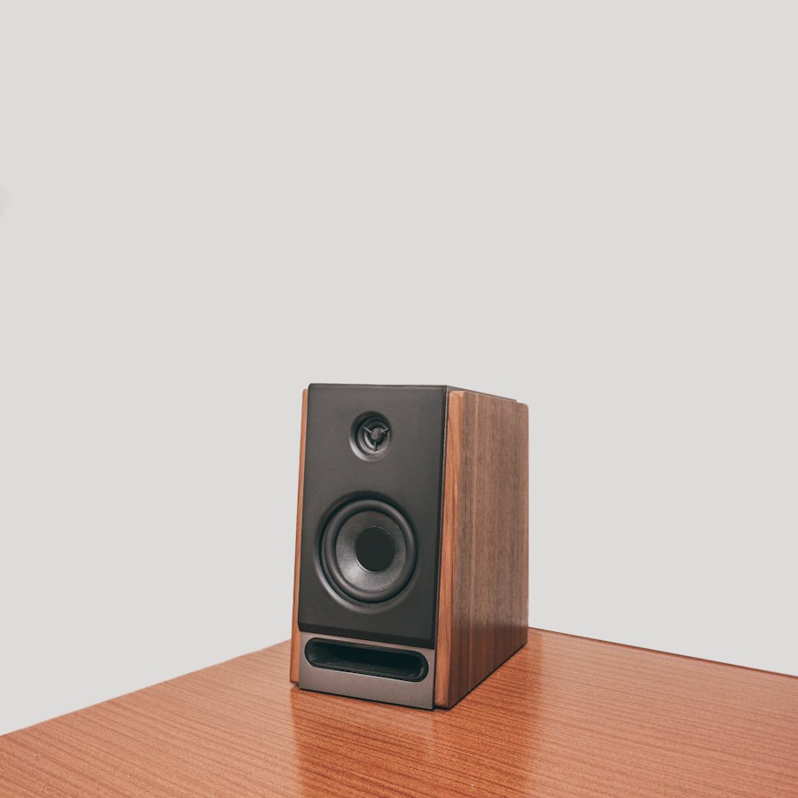 Walnut speaker